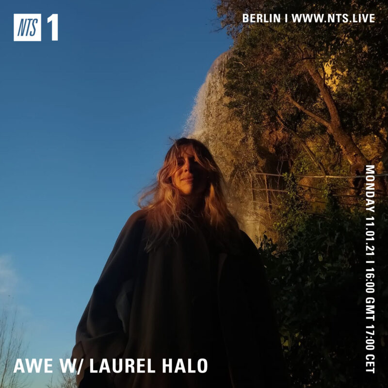 Awe on NTS <p><a href="https://www.nts.live/shows/laurel-halo/episodes/laurel-halo-11th-january-2021">https://www.nts.live/shows/laurel-halo</a></p>
