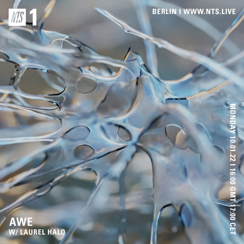 Awe on NTS (10 January 2022) <p><a href="https://www.nts.live/shows/laurel-halo/episodes/laurel-halo-10th-january-2022">https://www.nts.live/shows/laurel-halo/episodes/laurel-halo-10th-january-2022</a></p>
